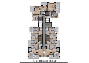 Строящийся жилой комплекс в европейском районе Оба