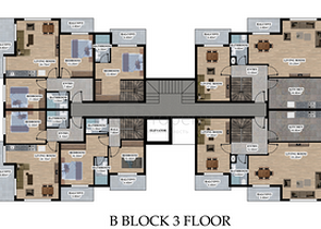 Строящийся жилой комплекс в европейском районе Оба