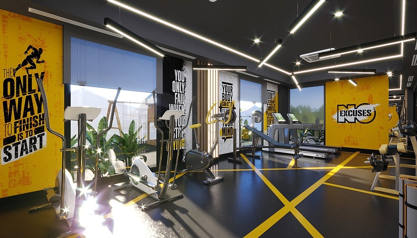 Новый строящийся комплекс в районе Махмутлар