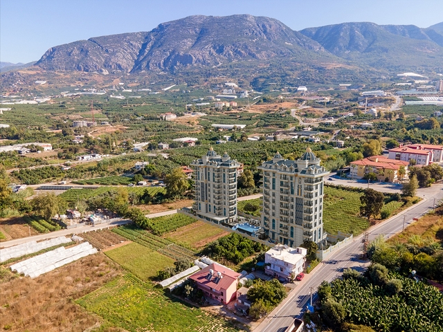 Новый строящийся комплекс в районе Махмутлар