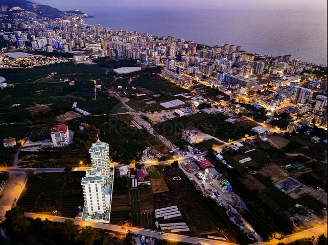 Новый строящийся комплекс в районе Махмутлар