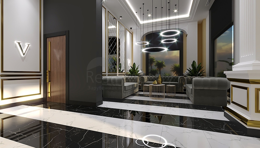 Новый строящийся комплекс в районе Махмутлар