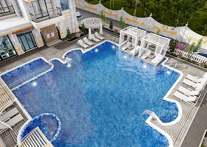 Новый строящийся комплекс в районе Махмутлар