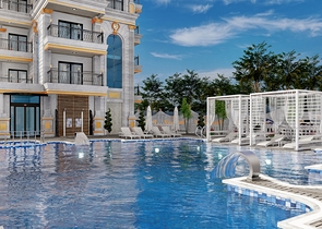 Новый строящийся комплекс в районе Махмутлар