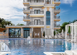 Новый строящийся комплекс в районе Махмутлар