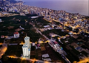 Новый строящийся комплекс в районе Махмутлар