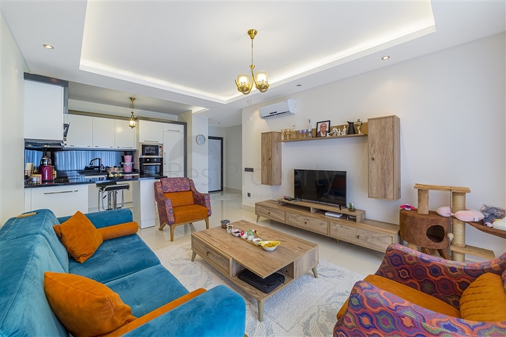 Апартаменты 1+1 в красивом комплексе в районе Тосмур