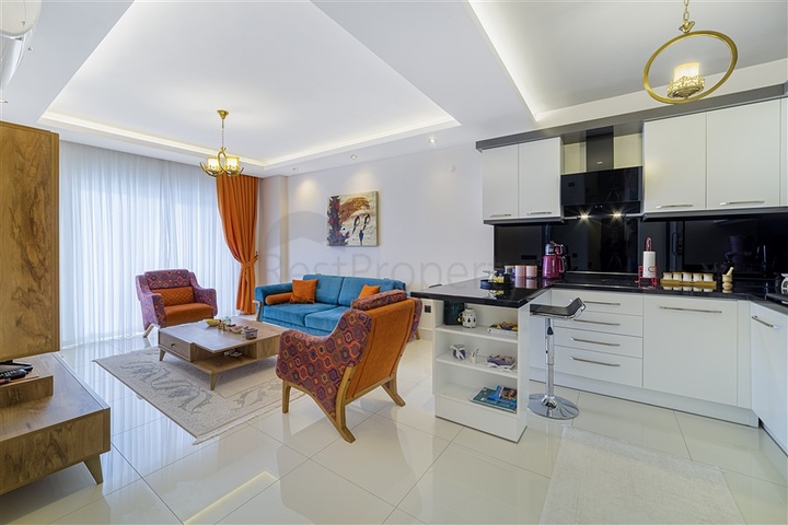 Апартаменты 1+1 в красивом комплексе в районе Тосмур