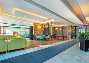 Апартаменты 1+1 в красивом комплексе в районе Тосмур