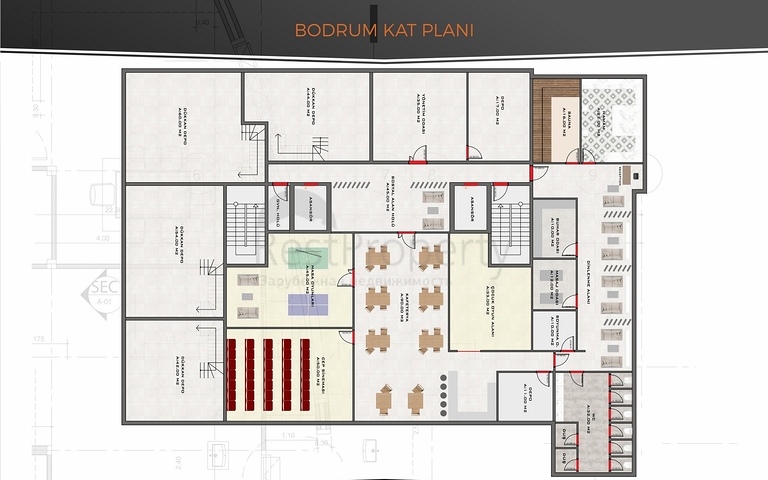 Строящийся комплекс в районе Махмутлар
