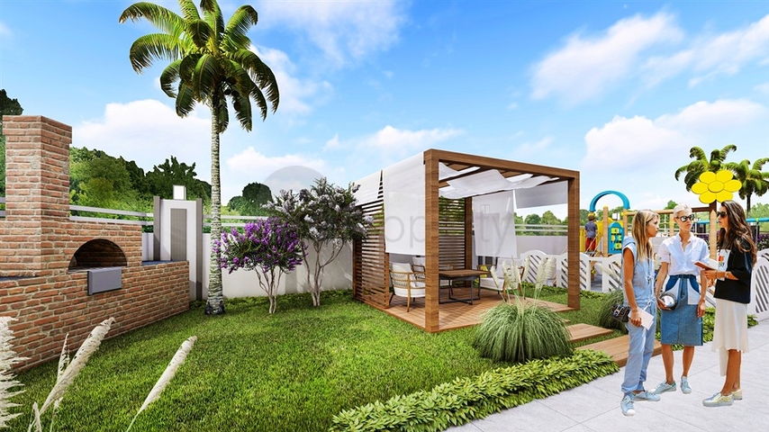 Строящийся комплекс в районе Махмутлар