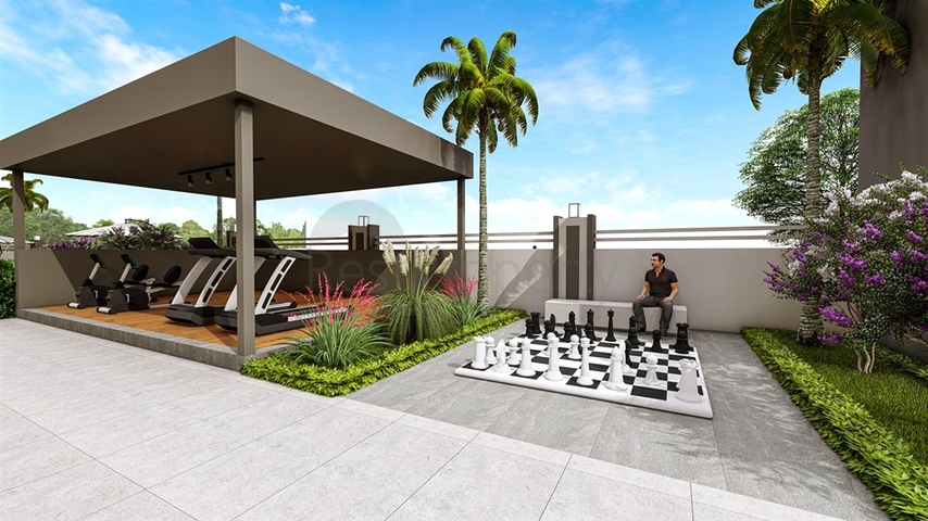 Строящийся комплекс в районе Махмутлар