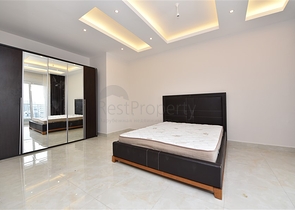 Четырехкомнатный пентхаус с панорамным видом на море в районе Махмутлар