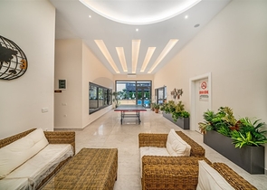 Четырехкомнатный пентхаус с панорамным видом на море в районе Махмутлар