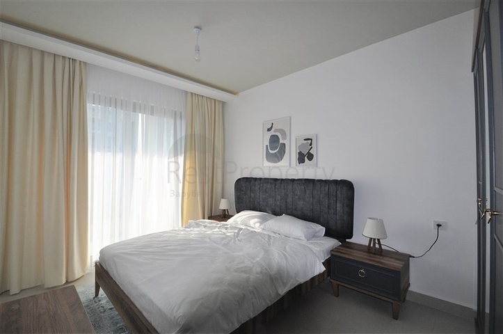 Меблированная квартира 1+1 на первой линии в Кестеле