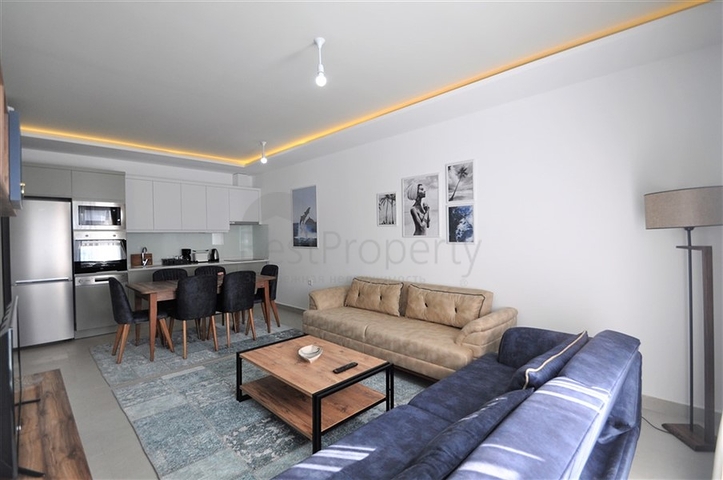 Меблированная квартира 1+1 на первой линии в Кестеле