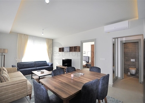 Меблированная квартира 1+1 на первой линии в Кестеле