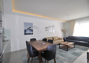 Меблированная квартира 1+1 на первой линии в Кестеле