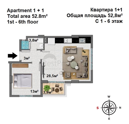 Новый инвестиционный проект в Махмутларе 