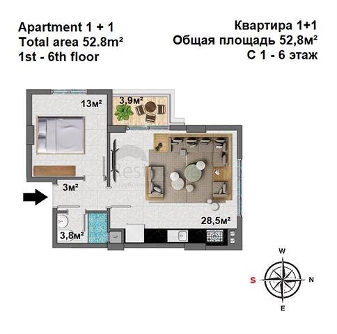 Новый инвестиционный проект в Махмутларе 