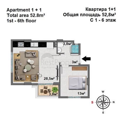 Новый инвестиционный проект в Махмутларе 