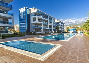 Двухэтажная квартира 2+1 в комплексе с богатой инфраструктурой