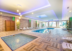 Двухэтажная квартира 2+1 в комплексе с богатой инфраструктурой