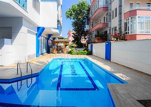 Двухкомнатная квартира в жилом комплексе района Оба