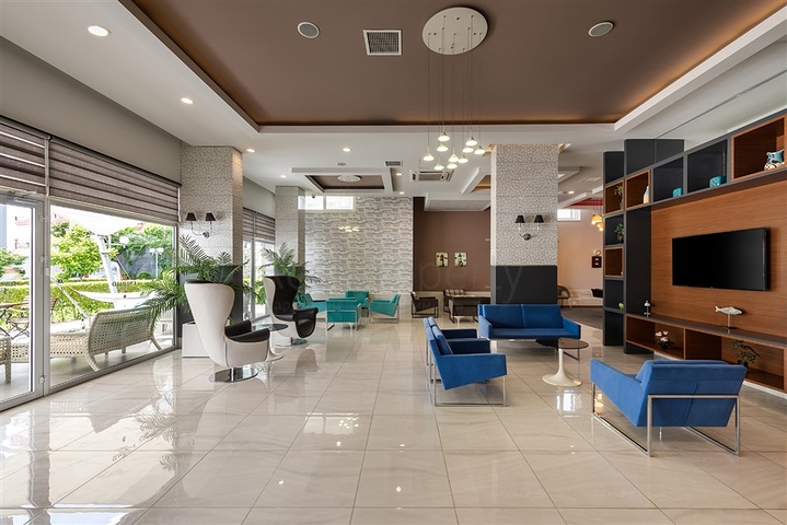 Пентхаус планировкой 2+1 с видом на море в районе Авсаллар 