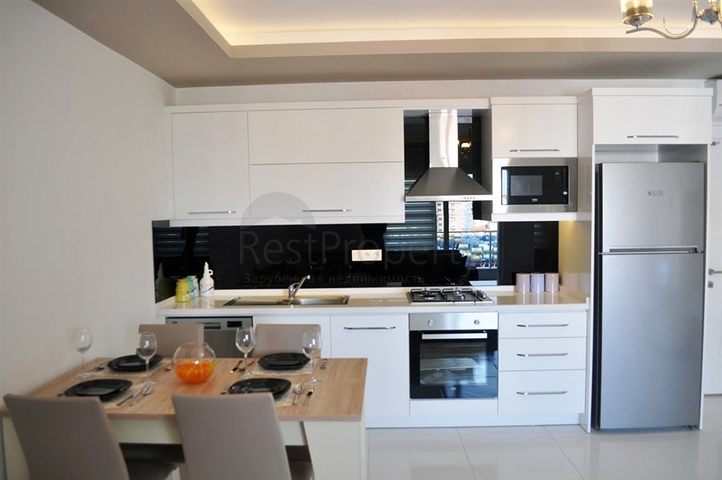 На продажу представлена квартира планировки 2+1 в районе Махмутлар