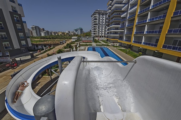 На продажу представлена квартира планировки 2+1 в районе Махмутлар