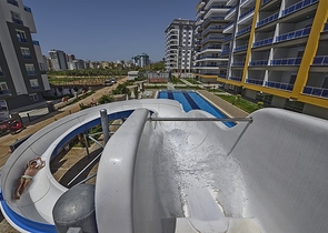 На продажу представлена квартира планировки 2+1 в районе Махмутлар