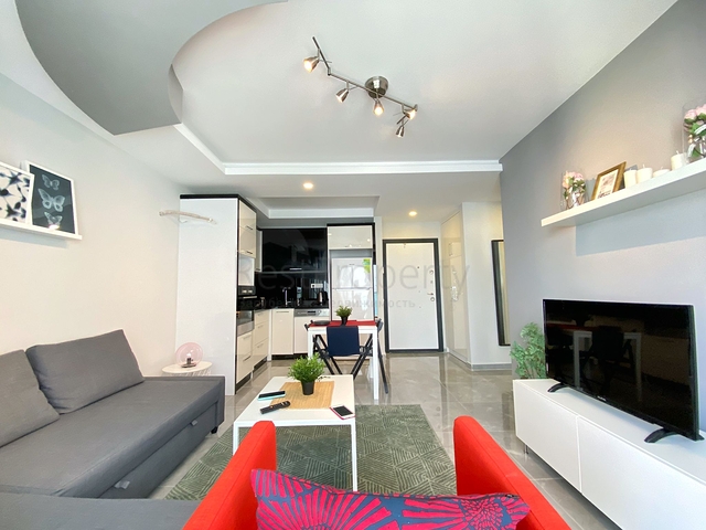 Стильная меблированная квартира в районе Махмутлар