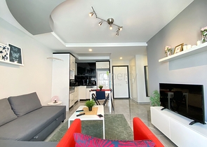 Стильная меблированная квартира в районе Махмутлар