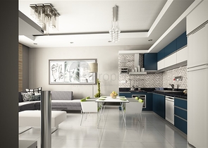 Новые апартаменты 1+1 в Махмутларе