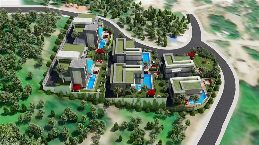 Инвестиционный проект люксовых вилл в Каргыджаке