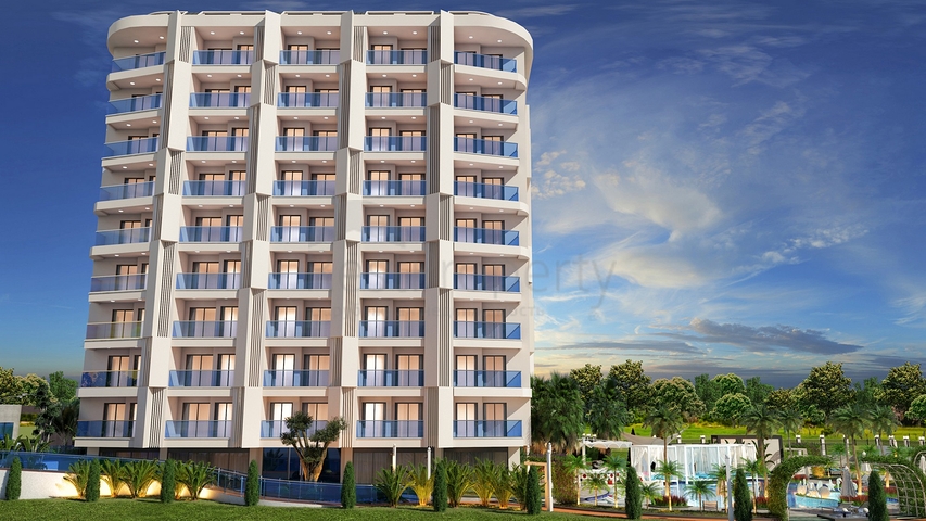 Новая квартира 1+1 центре города Алания