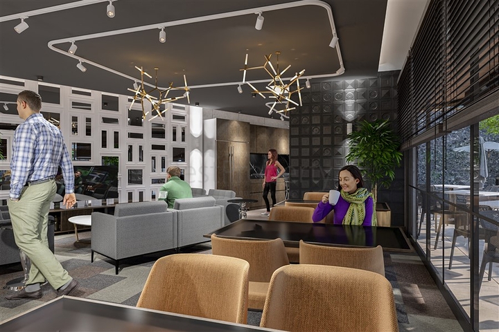 Строящийся комплекс в районе пляжа Клеопатра