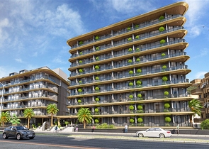 Строящийся комплекс в районе пляжа Клеопатра