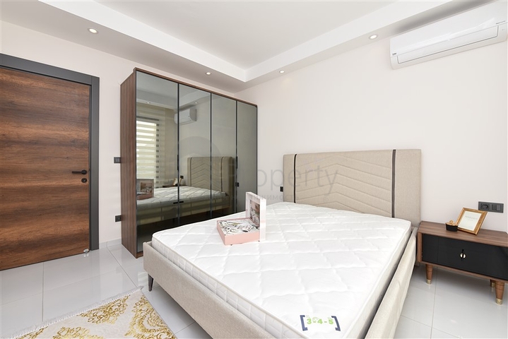 Пентхаус 2+1 в комплексе с отельной инфраструктурой в районе Махмутлар