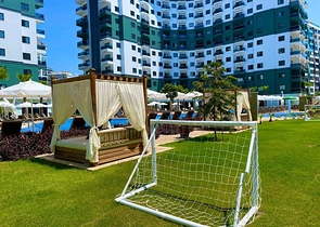 Пентхаус 2+1 в комплексе с отельной инфраструктурой в районе Махмутлар