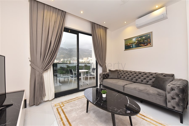 Двухкомнатная квартира с панорамным видом на горы