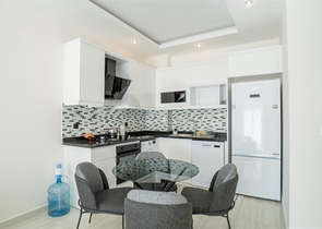 Меблированная двухкомнатная квартира в Махмутларе