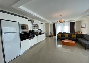 Меблированные апартаменты планировкой 2+1 в районе Каргыджак 