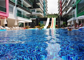 Меблированные апартаменты планировкой 2+1 в районе Каргыджак 