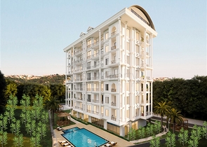 Инвестиционный проект в Авсалларе в 750 м от моря 