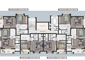 Инвестиционный проект в Авсалларе в 750 м от моря 