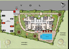 Инвестиционный проект в Авсалларе в 750 м от моря 