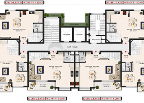 Инвестиционный проект в Авсалларе в 750 м от моря 