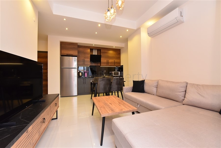 Прекрасная двухкомнатная квартира в аренду в комплексе отельного типа